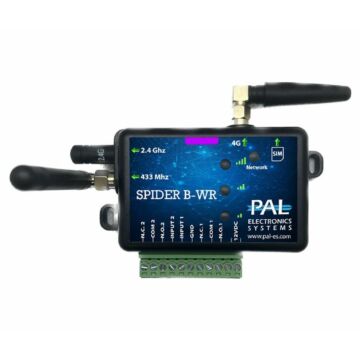 GSM module PAL spider bluetooth met ontvanger, 2x output, 2x input