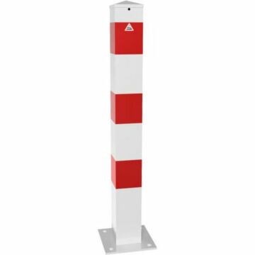 afzetplaat 100x100x3 mm - met voetplaat 