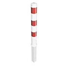 Afzetpaal rond 108 mm - uitneembaar met euro cilinder
