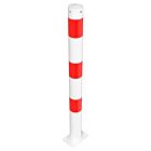Afzetpaal rond 76 mm - op voetplaat