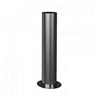 RVS afzetpaal rond 154 mm - inzinkbaar