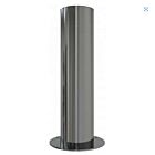 RVS afzetpaal rond 154 mm - op voetplaat