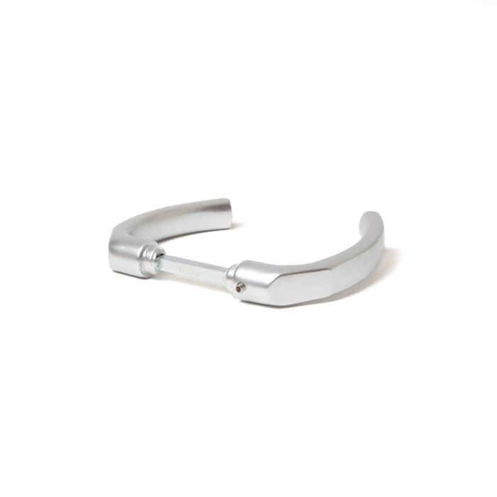 Massief aluminium krukstel gekromd main product photo