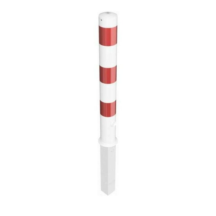 Afzetpaal rond 108 mm - uitneembaar met euro cilinder main product photo