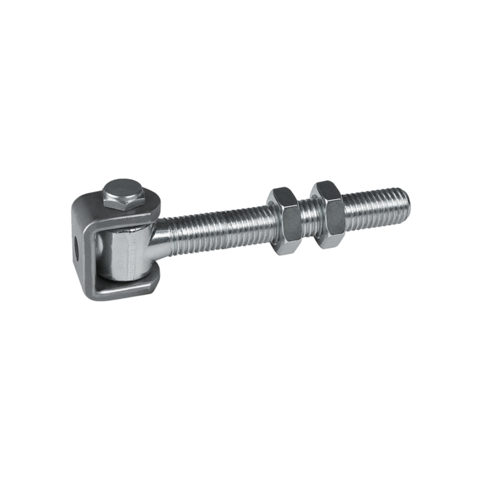 Scharnier met lang draadeind en bout main product photo