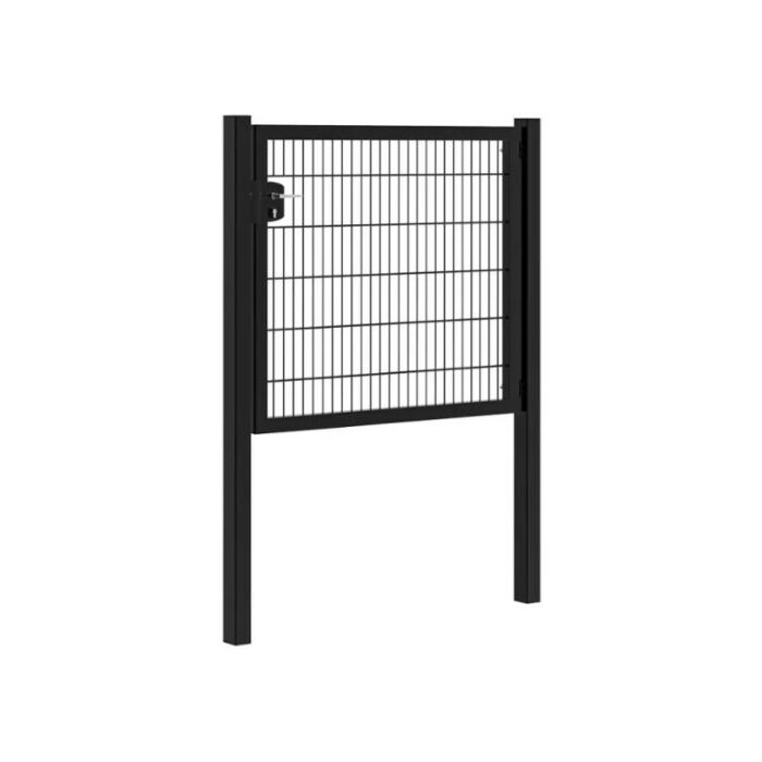 Enkele dubbelstaafmat poort met kader main product photo