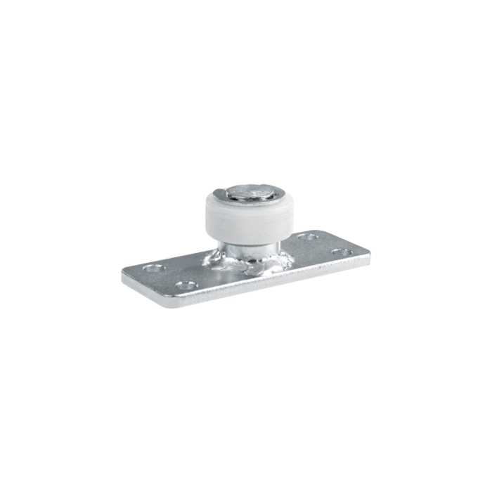 Bovenste geleider rol in nylon met bevestigingsplaat met 4 gaten main product photo