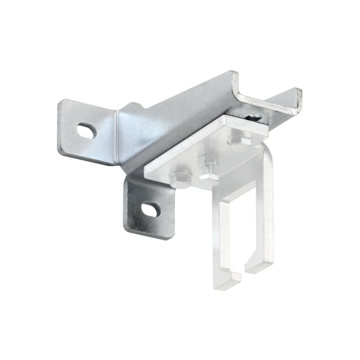 Beugel voor rail met bevestiging op de muur main product photo