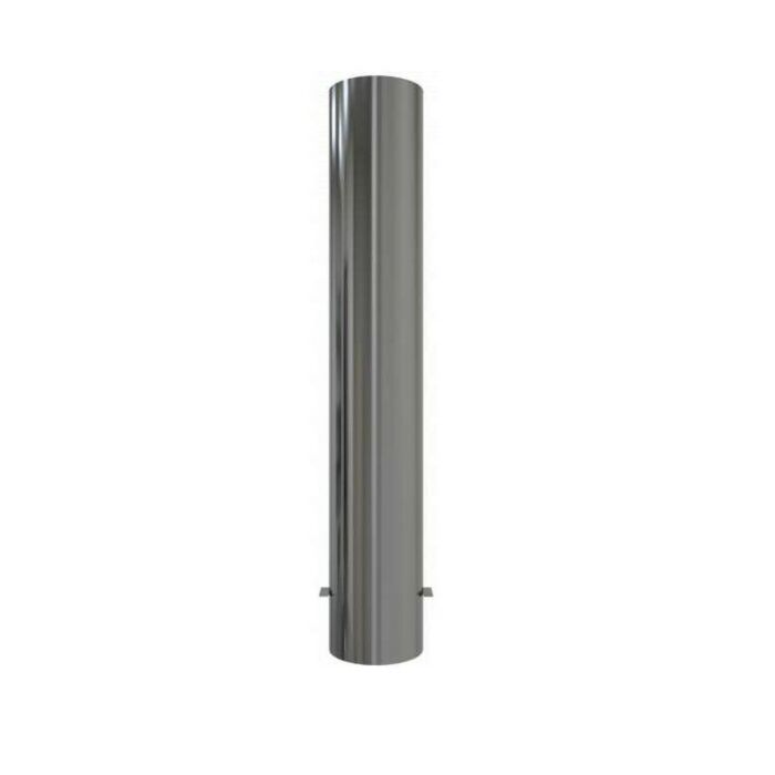 RVS afzetpaal rond 204 mm - voor in beton main product photo