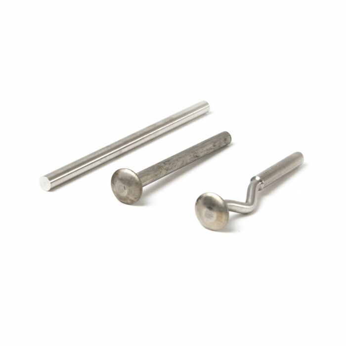 RVS pen voor aluminium spijlenhekwerk aansluiting main product photo