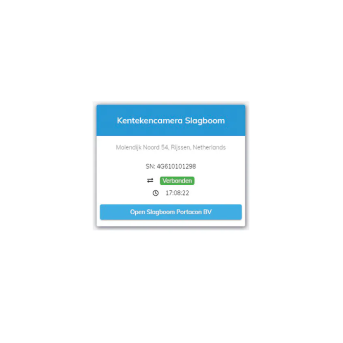 Bediening via PAL dashboard (prijs per jaar) / max. 2 modules main product photo