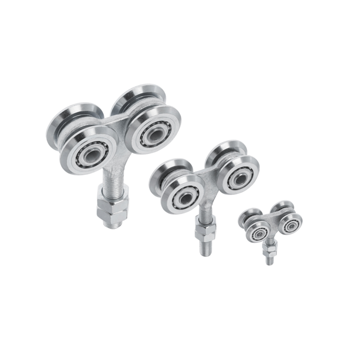 Dubbele hangrol 4 wielen main product photo
