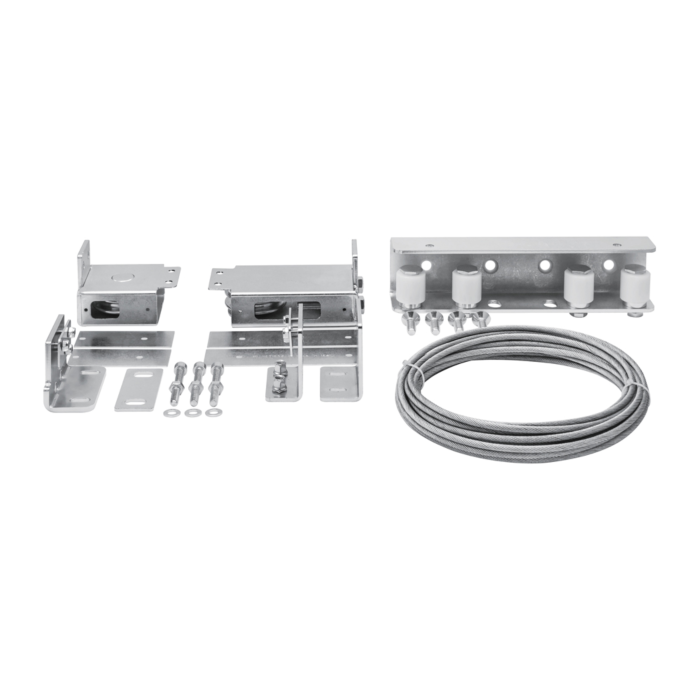 Complete kit voor montage aan de zijkant, verzinkt met 4mm kabel 30mm main product photo